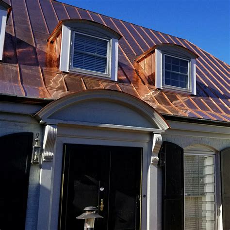 houses with copper metal roofs|metallic copper metal roof panel.